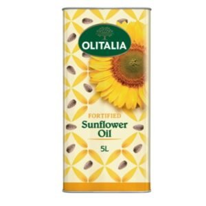 Olitalia Fortified Sunflower Oil - 5 Liter Tin